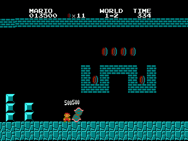 Super Mario Bros [Falcon030] atari screenshot